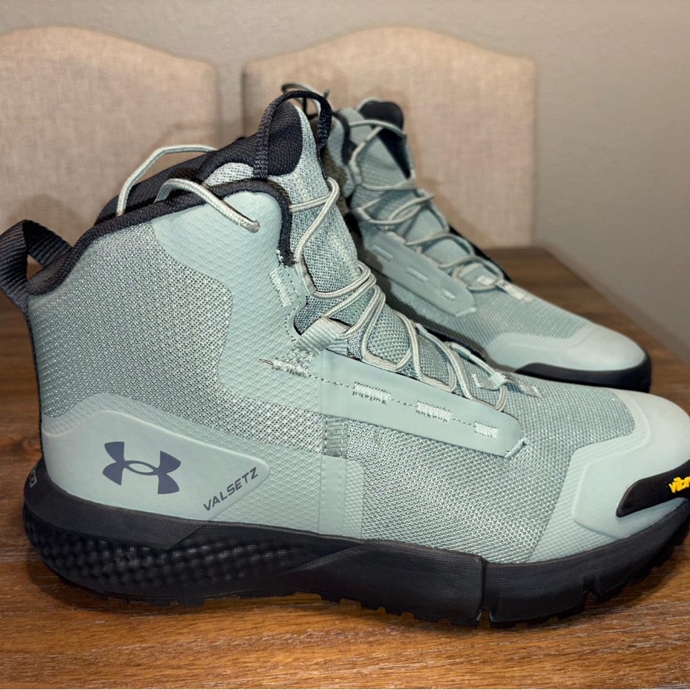 Under Armour Valsetz Boots in Light Gray and Black